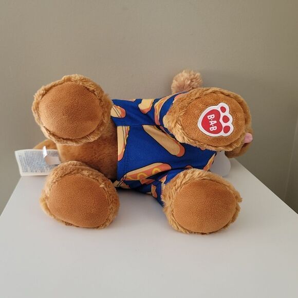 BUILD-A-BEAR Dog Stuffed Toy With Jacket & Collar Stuffed Animal #429 - Picture 7 of 13